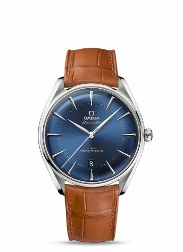 Omega Seamaster Master Co-Axial 39.5 Moscow Edition Stainless Steel / Blue / Alligator 511.13.40.20.03.002 (51113402003002)